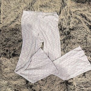 Aerie Marbled Lavender Ribbed Leggings